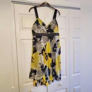 Joseph Ribkoff Yellow and Black dress